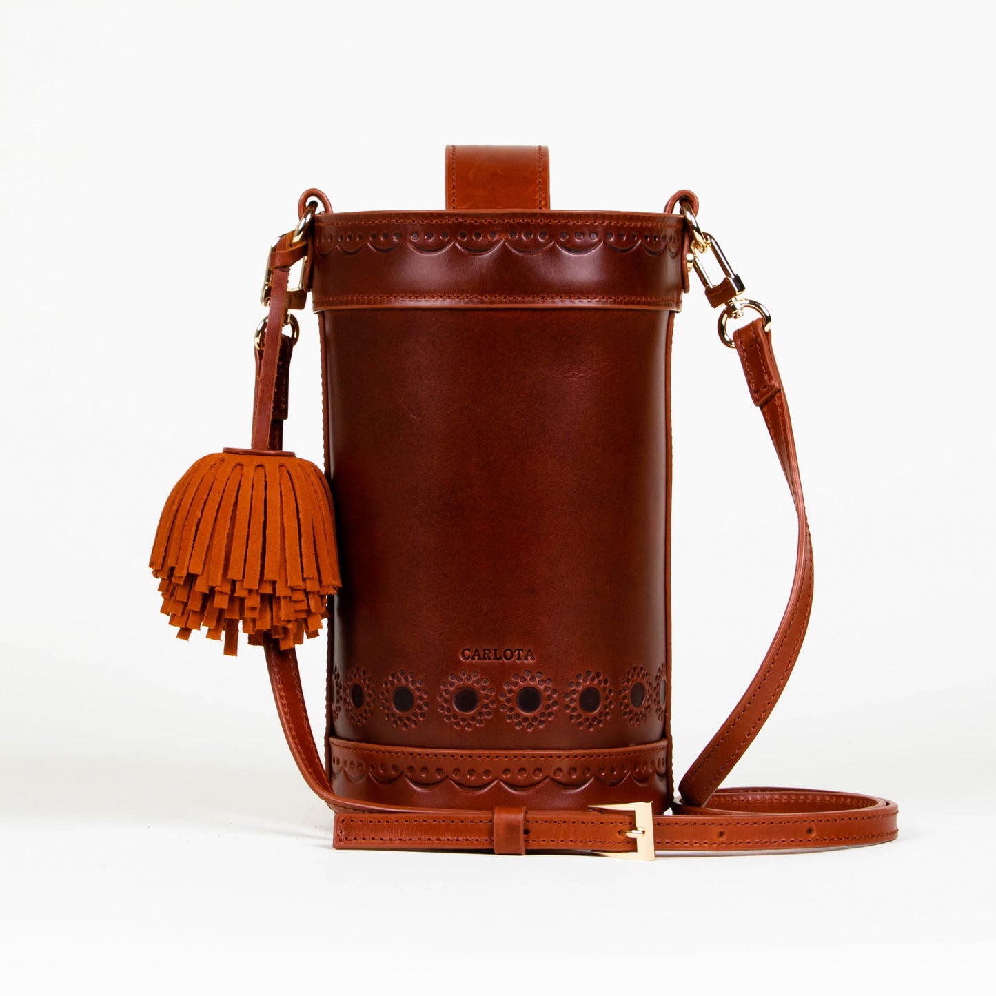 CROSSBODY BUCKET ARCILLA