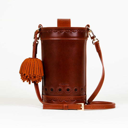 CROSSBODY BUCKET ARCILLA