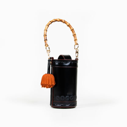 CROSSBODY BUCKET NEGRO