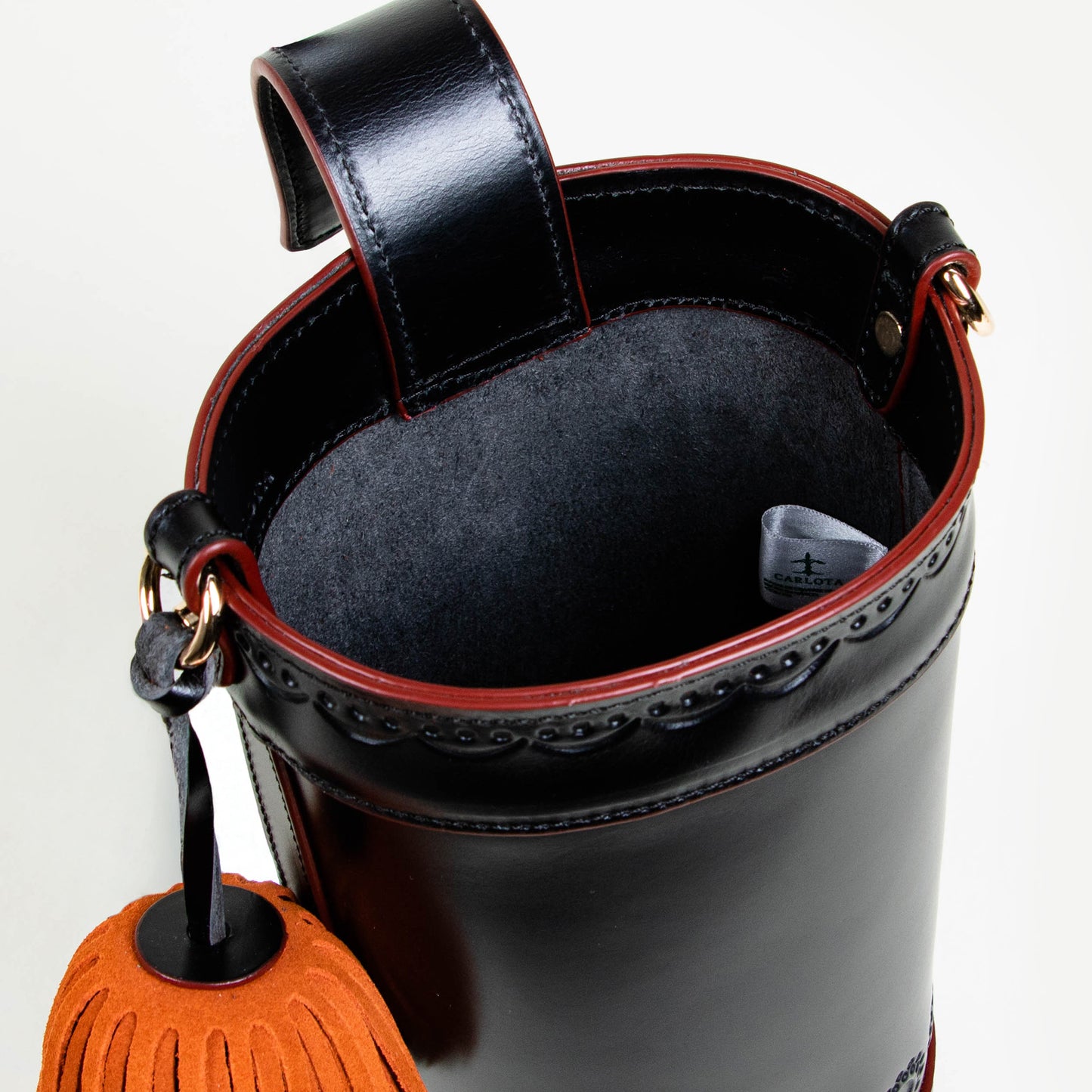 CROSSBODY BUCKET NEGRO
