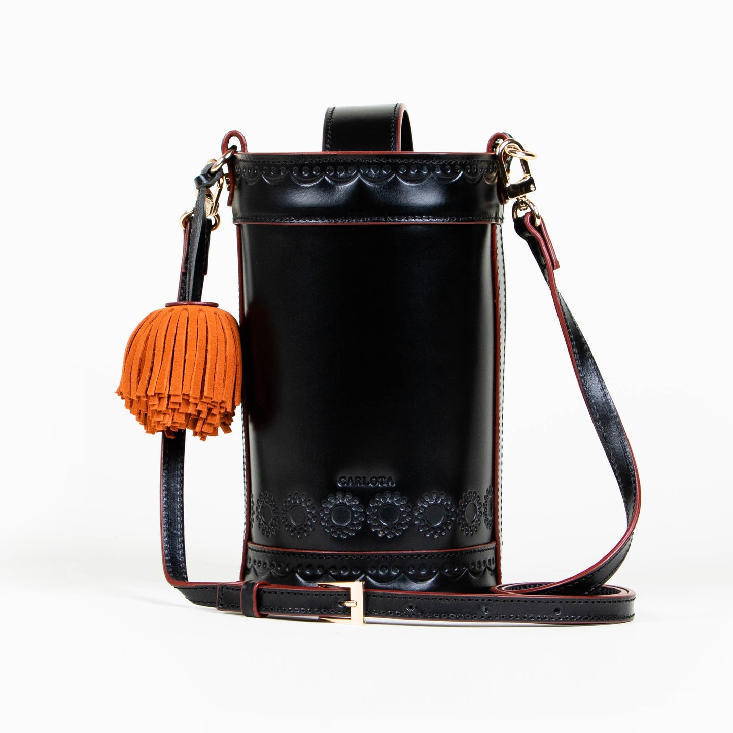 CROSSBODY BUCKET NEGRO