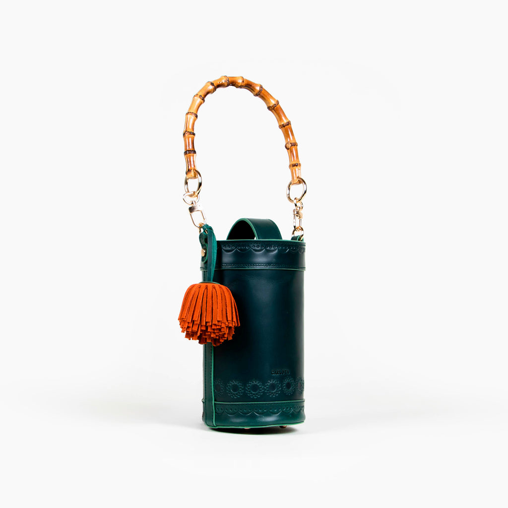 CROSSBODY BUCKET VERDE