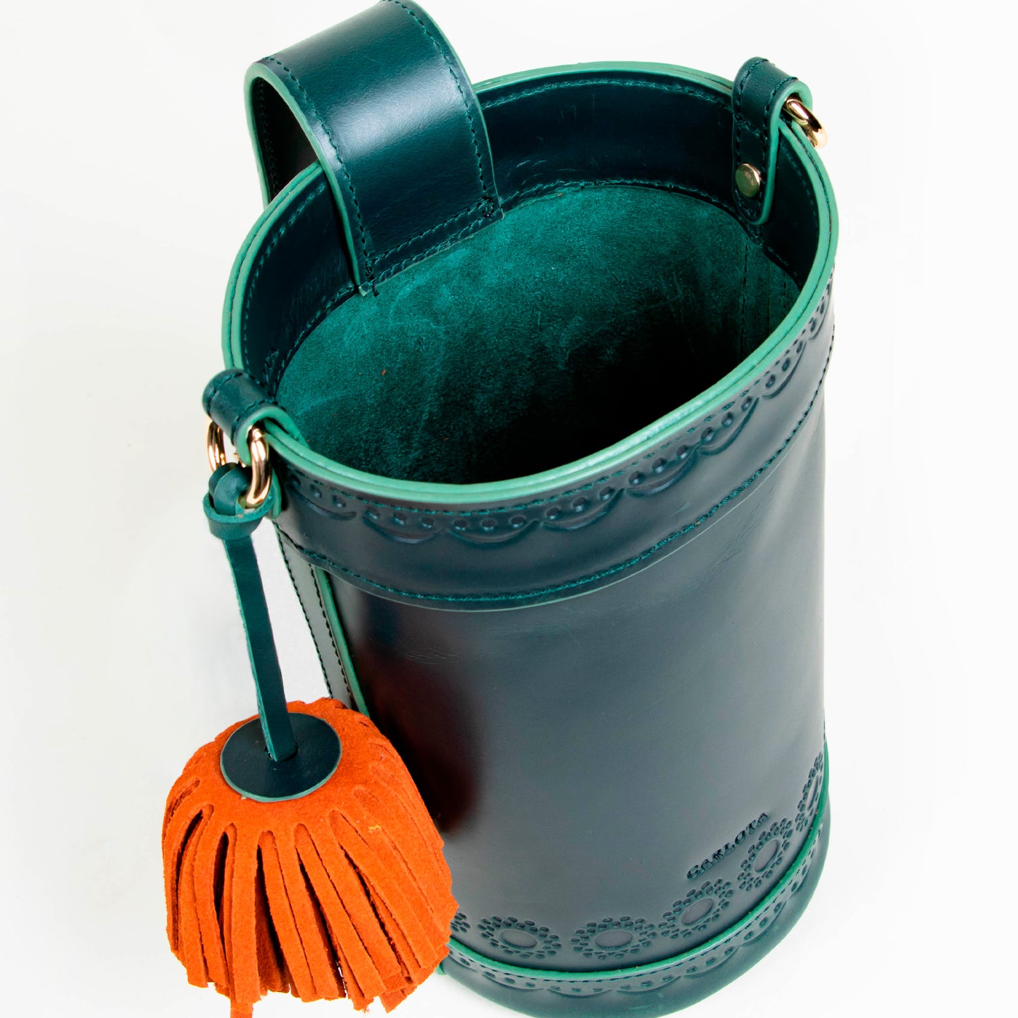 CROSSBODY BUCKET VERDE