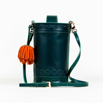 CROSSBODY BUCKET VERDE