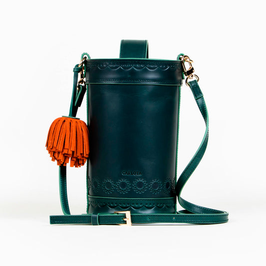 CROSSBODY BUCKET VERDE