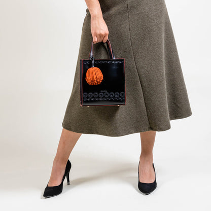 BABY TOTE MACETA NEGRO