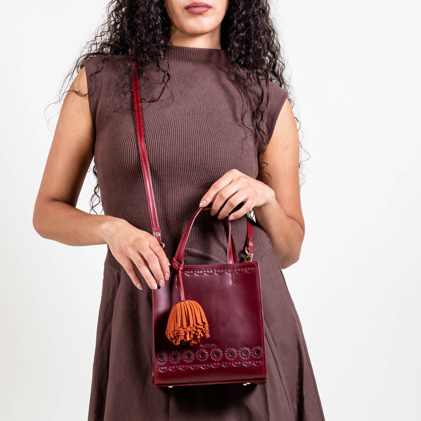 BABY TOTE MACETA ROJO