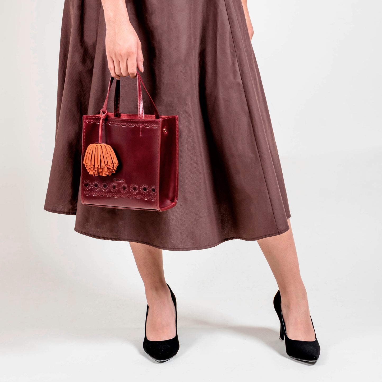 BABY TOTE MACETA ROJO