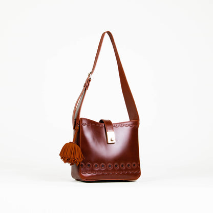 SHOULDER MACETA ARCILLA