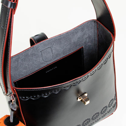 SHOULDER MACETA NEGRO