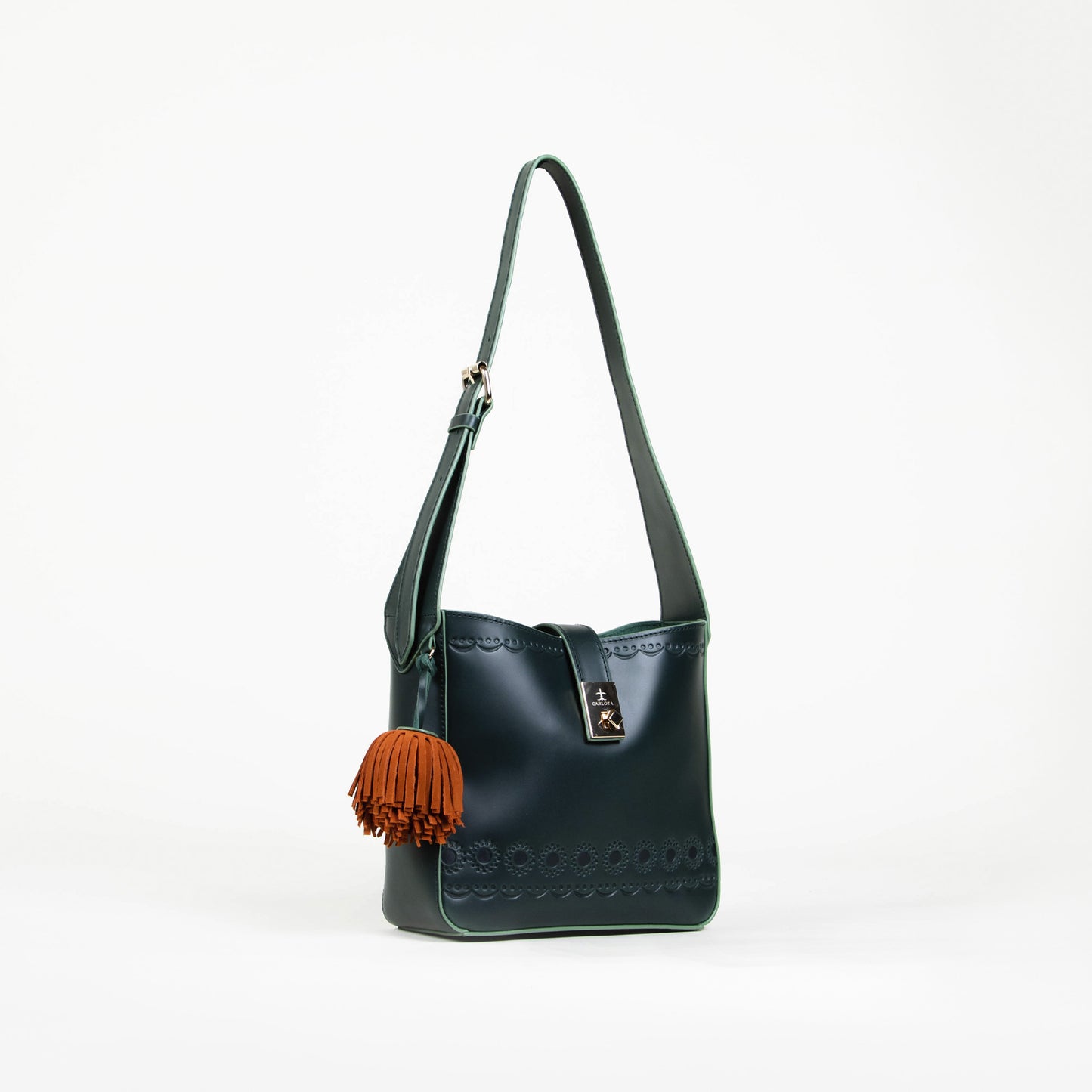 SHOUDER MACETA VERDE