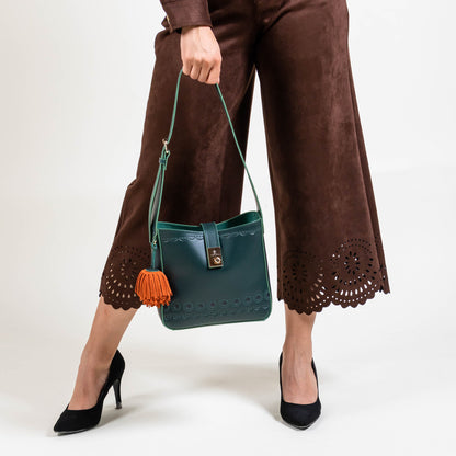 SHOUDER MACETA VERDE