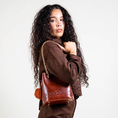 MINI BUCKET MACETA ARCILLA