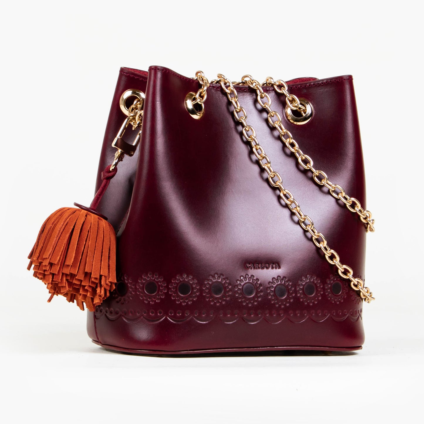 MINI BUCKET MACETA ROJO