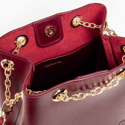 MINI BUCKET MACETA ROJO