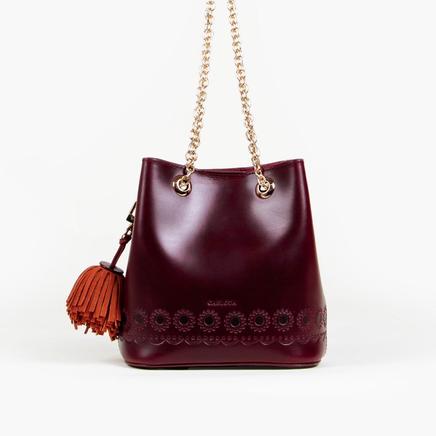 MINI BUCKET MACETA ROJO