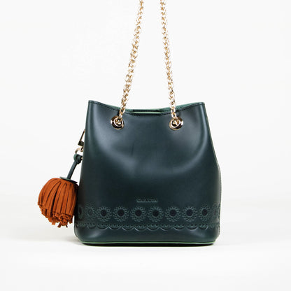 MINI BUCKET MACETA VERDE