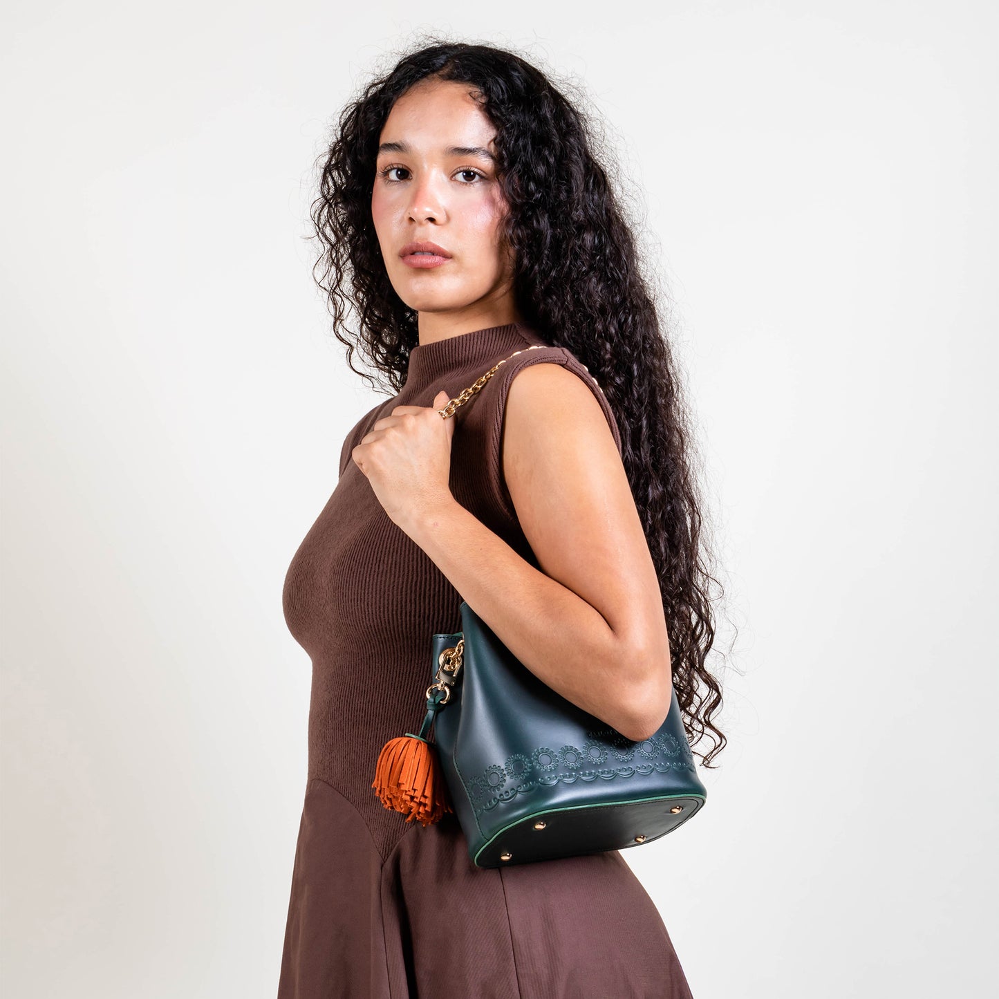 MINI BUCKET MACETA VERDE