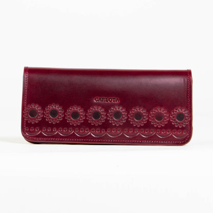 CARTERA MACETA ROJO
