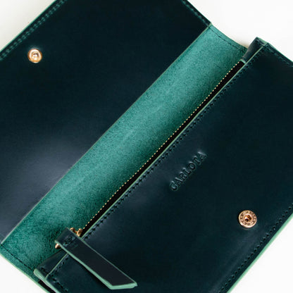 CARTERA MACETA VERDE