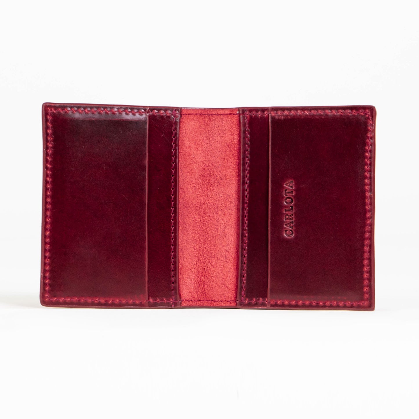 TARJETERO MACETA ROJO