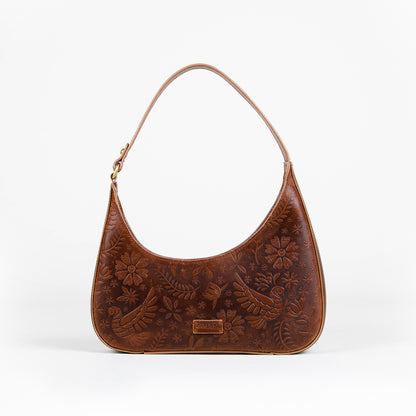MINI SHOULDER TABACO