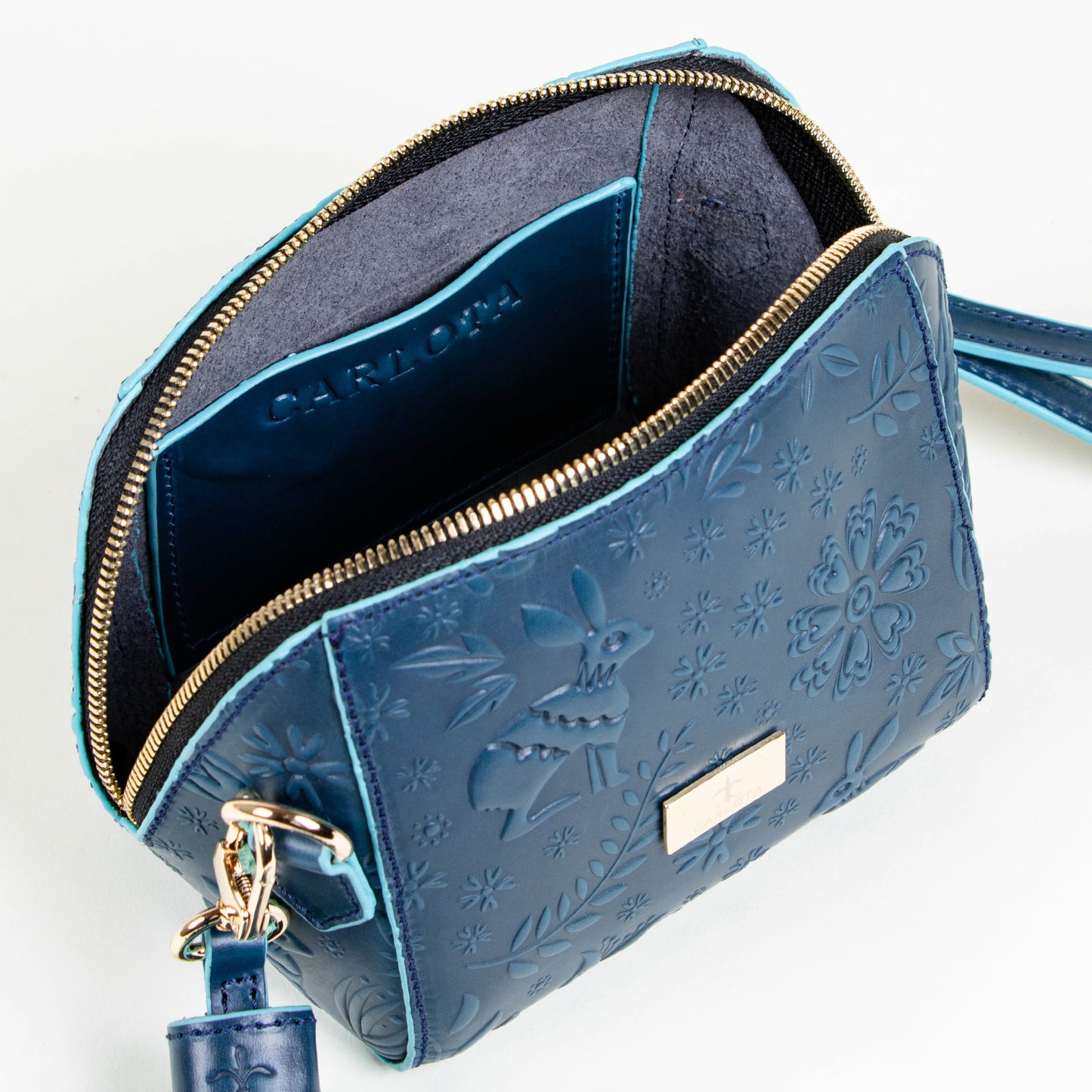 CROSSBODY LIEBRE AZUL