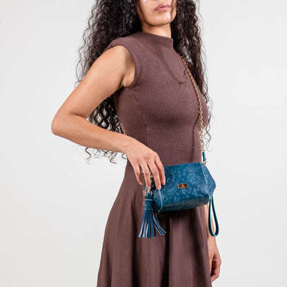 CROSSBODY LIEBRE AZUL