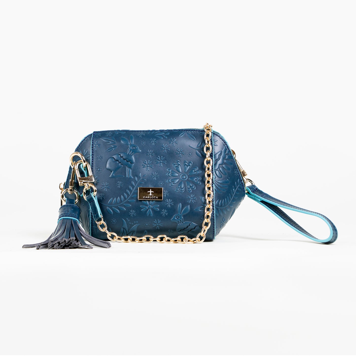 CROSSBODY LIEBRE AZUL