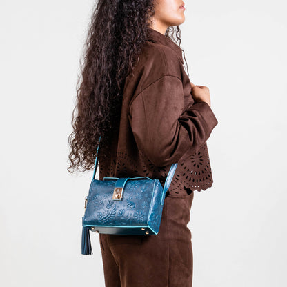CROSSBODY LUNA AZUL
