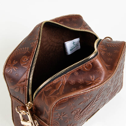 CROSSBODY CIELO TABACO