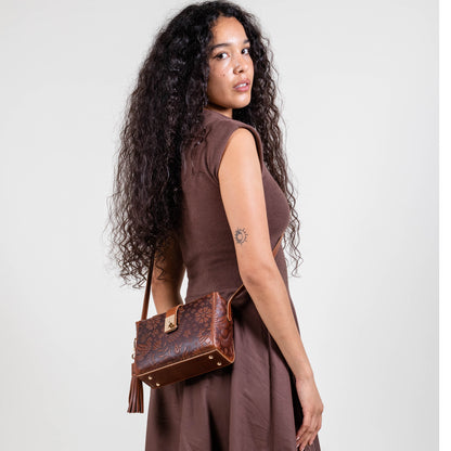 CROSSBODY CIELO TABACO