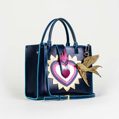 TOTE "EL CORAZÓN" AZUL