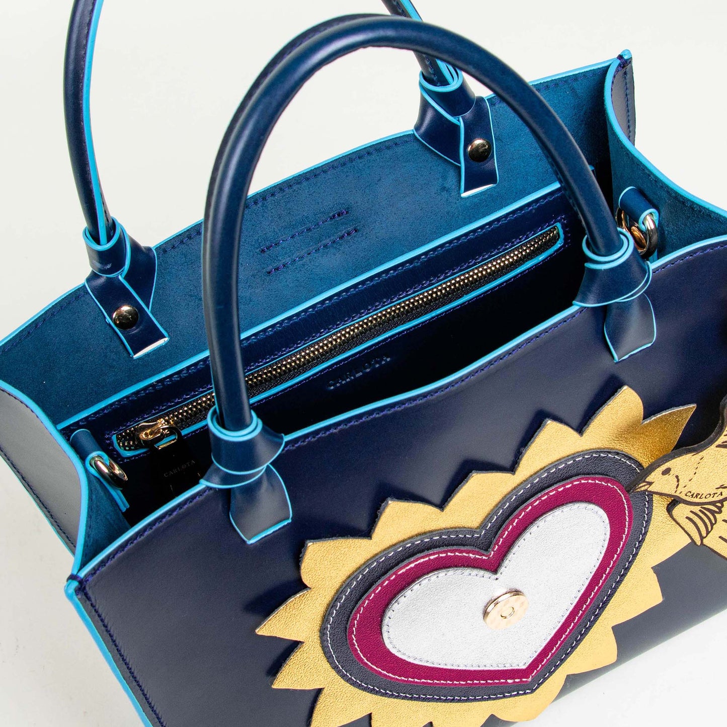 TOTE "EL CORAZÓN" AZUL