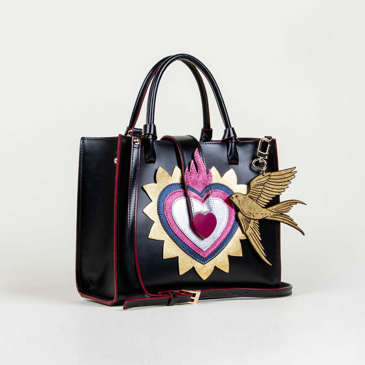 TOTE "EL CORAZÓN" NEGRO