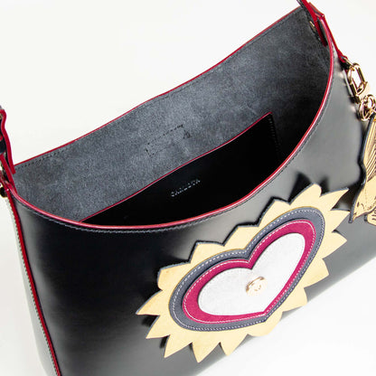SHOULDER "EL CORAZÓN" NEGRO