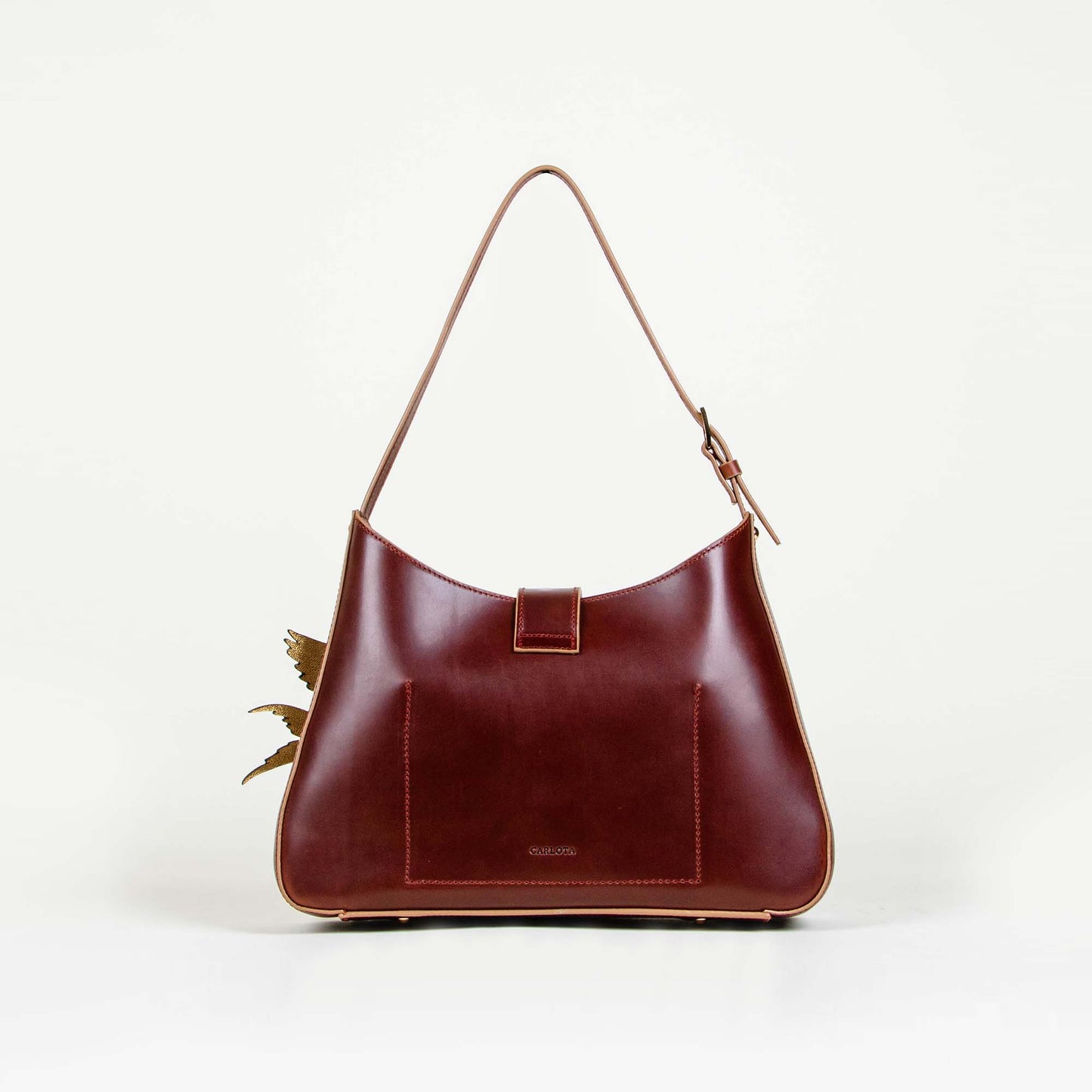 SHOULDER "EL CORAZÓN" TABACO