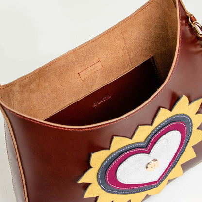 SHOULDER "EL CORAZÓN" TABACO