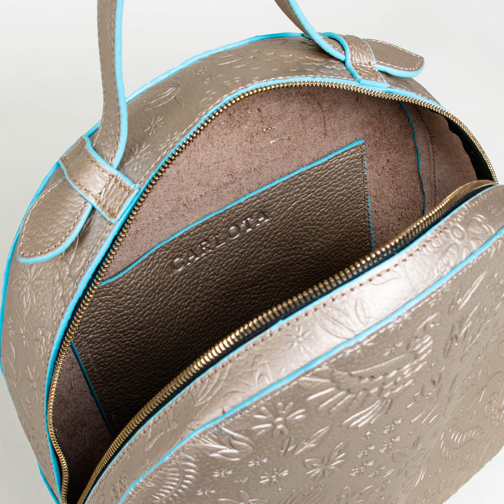 BACKPACK ORO/AZUL