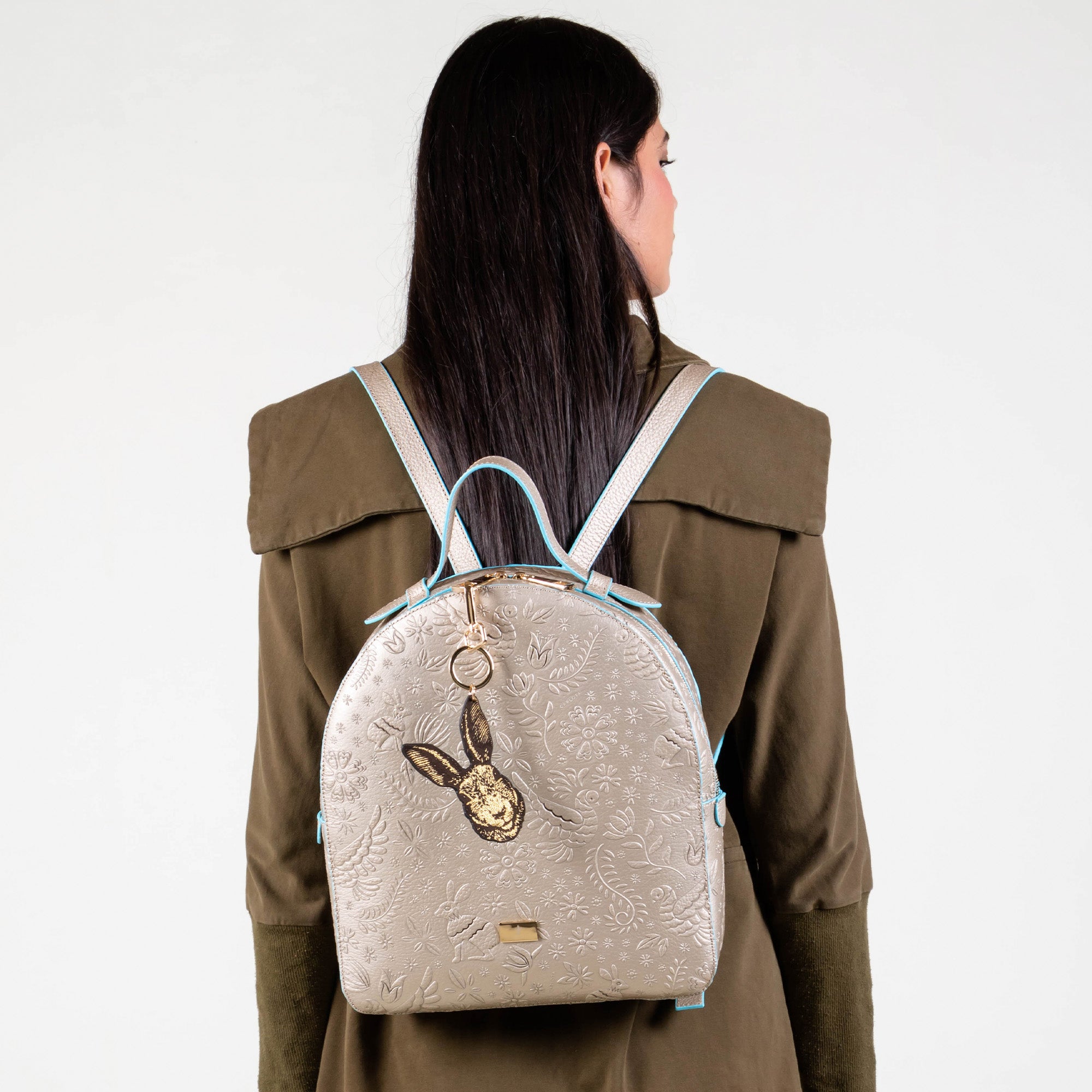 BACKPACK ORO/AZUL