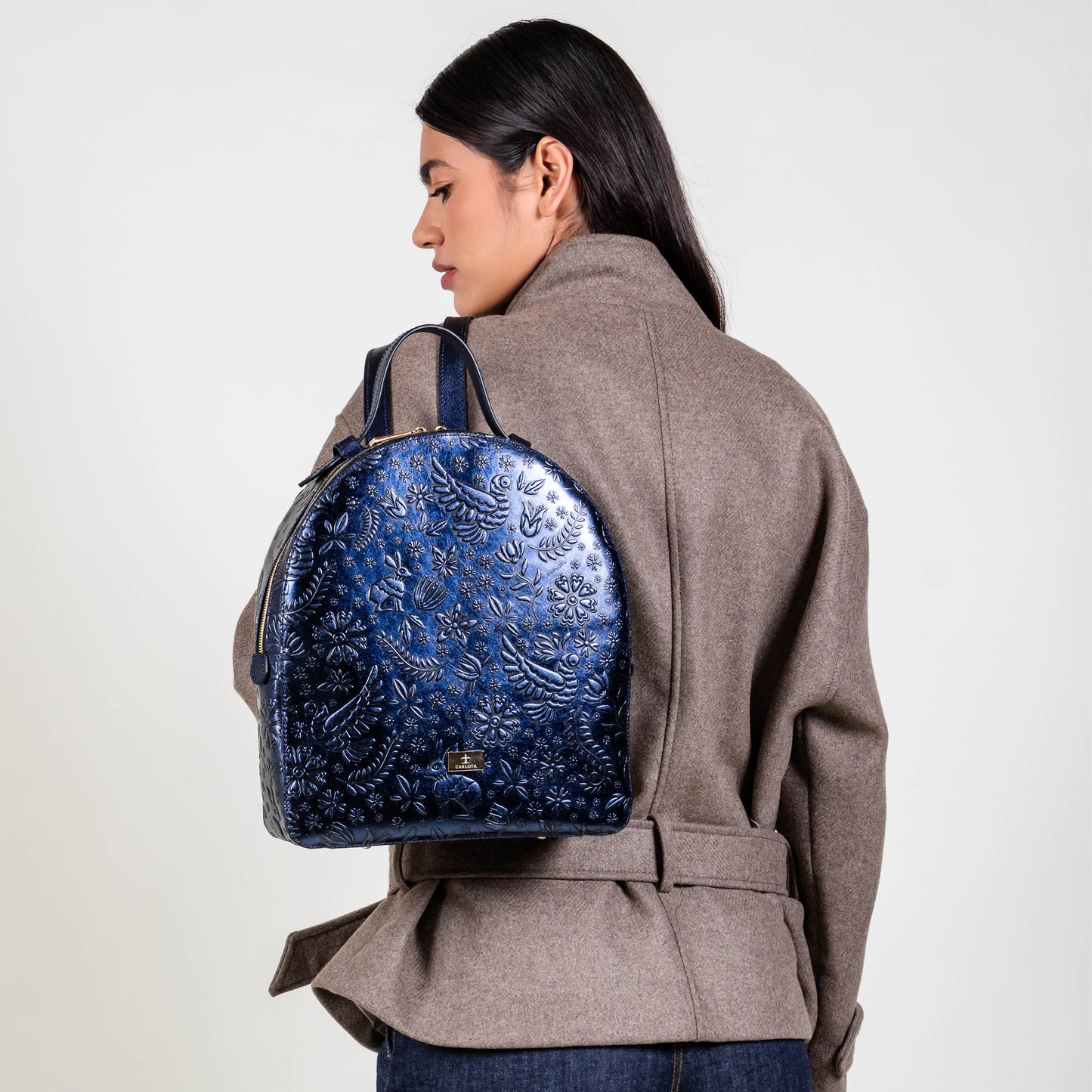 BACK PACK AZUL MARINO