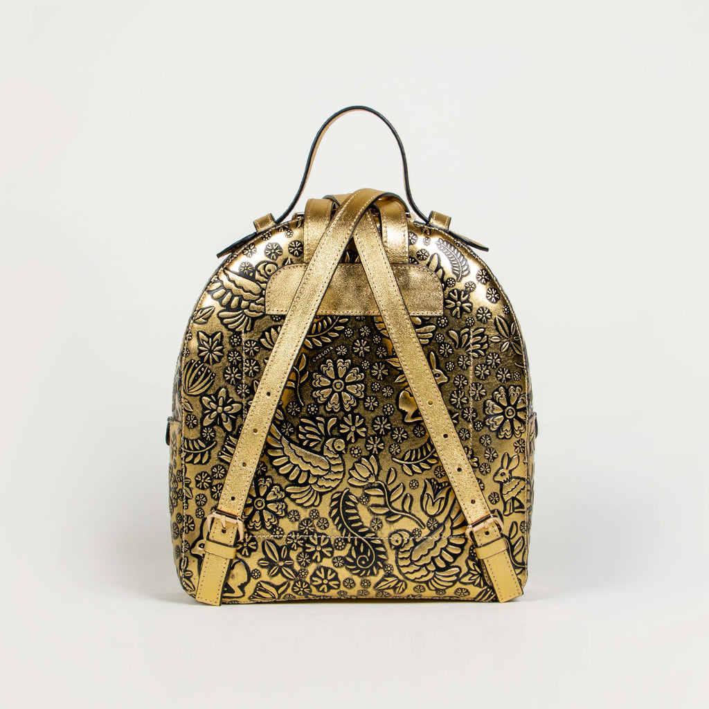 BACK PACK ORO AMARILLO