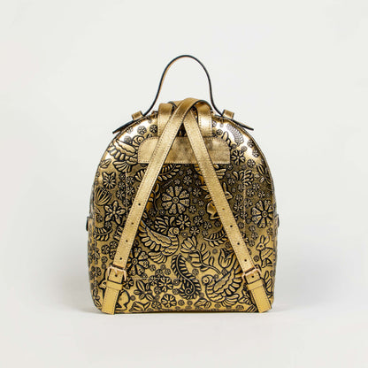 BACK PACK ORO AMARILLO