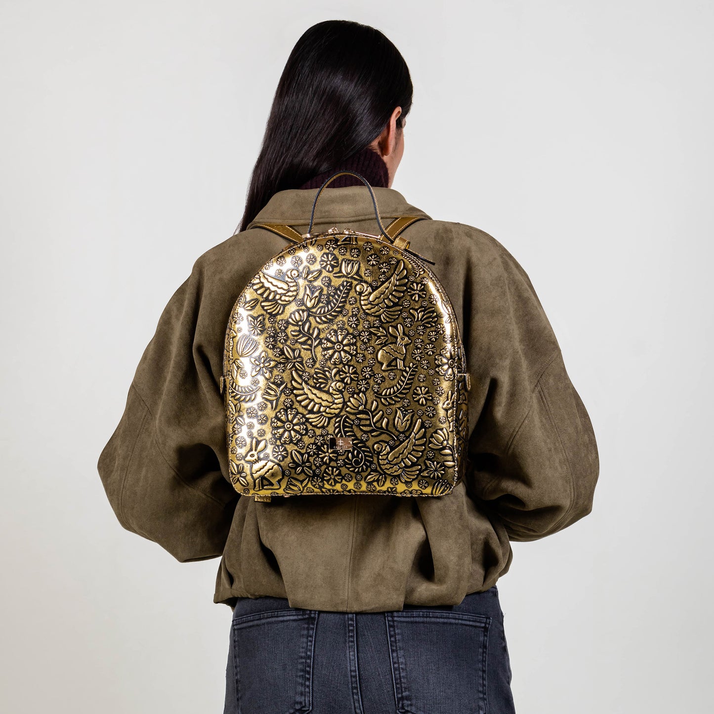 BACK PACK ORO AMARILLO