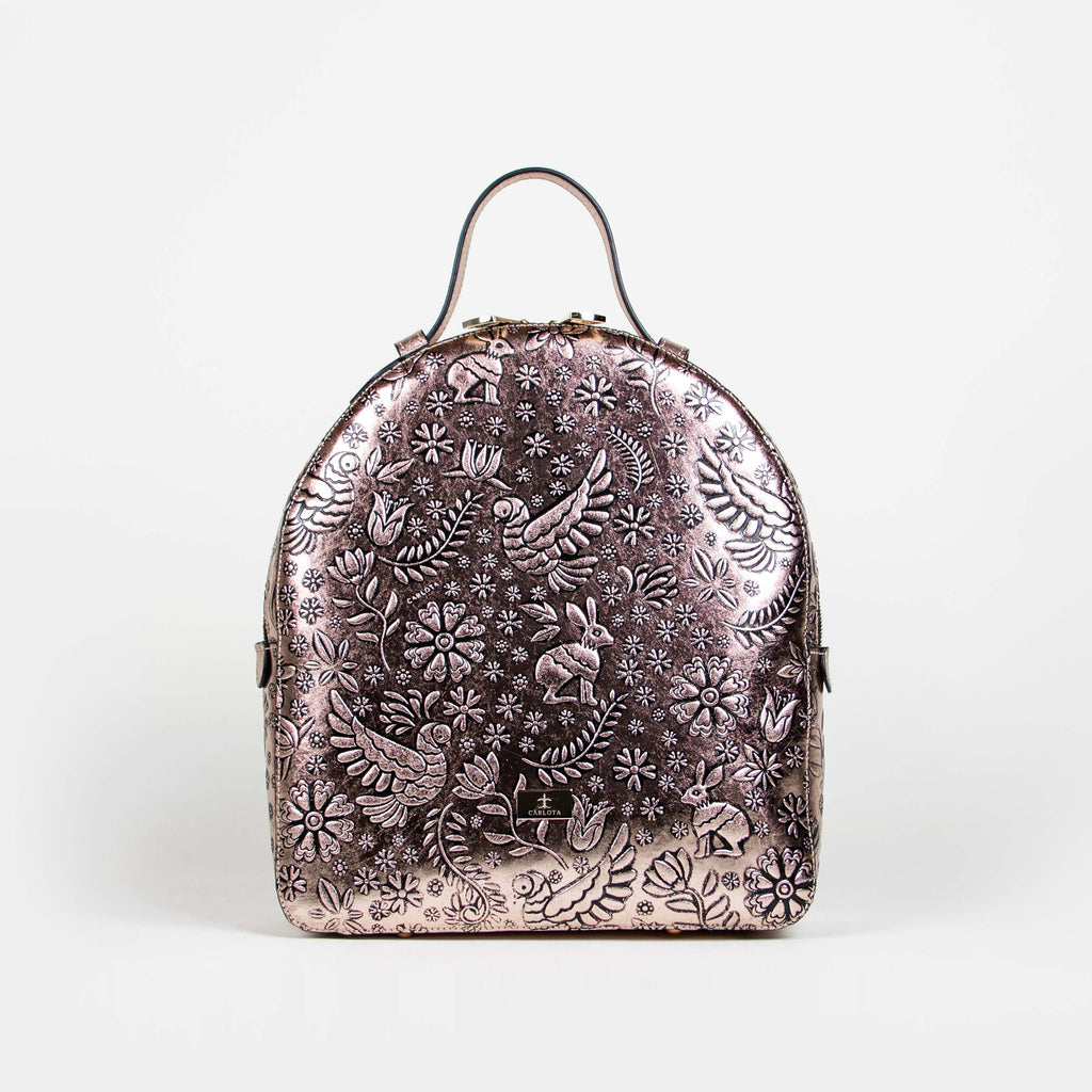 BACK PACK ORO ROSA