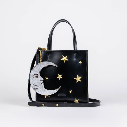 BABY TOTE LUNA NEGRO