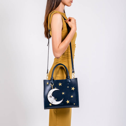 TOTE LUNA AZUL MARINO