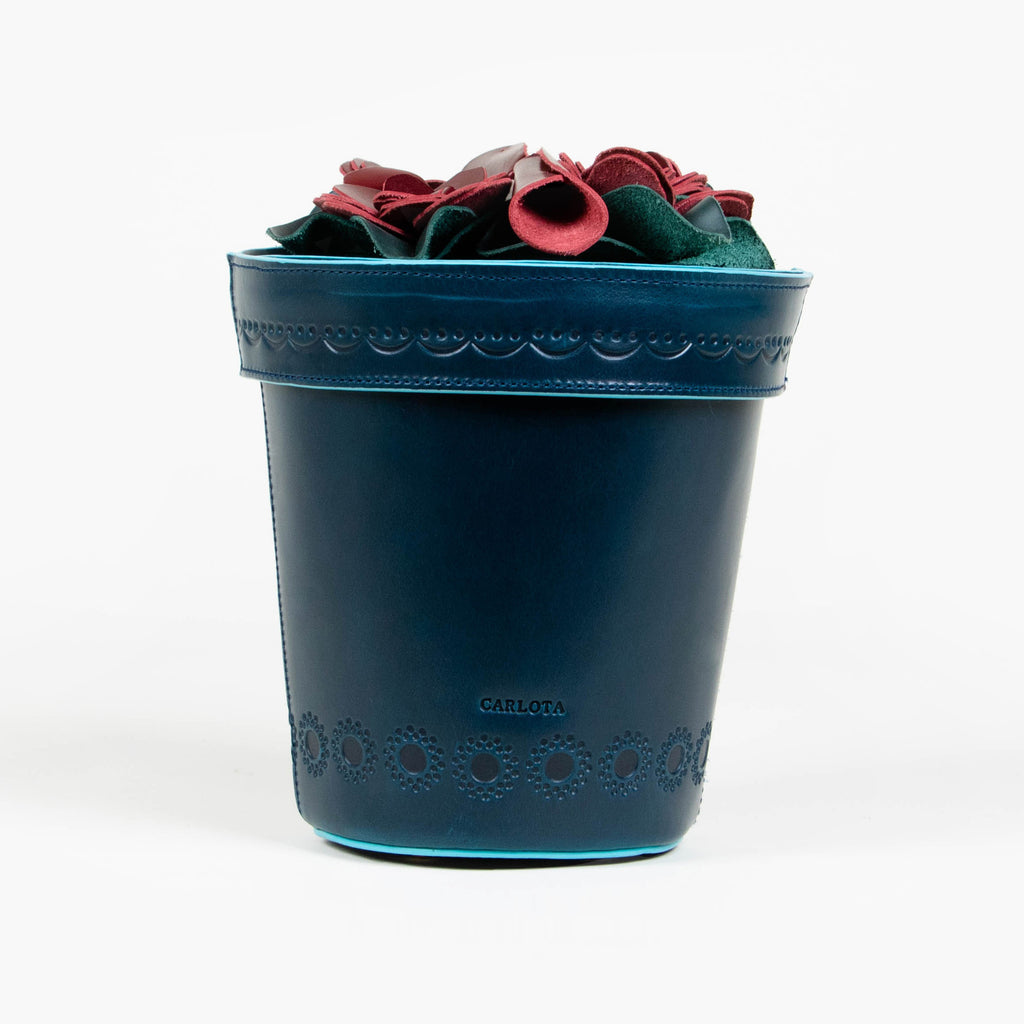 MACETA AZUL