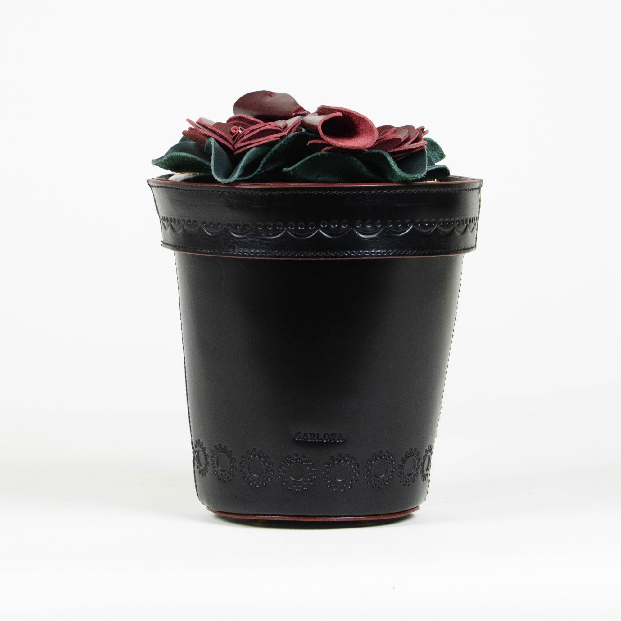 MACETA NEGRO