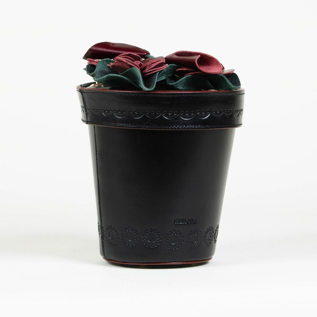 MACETA NEGRO